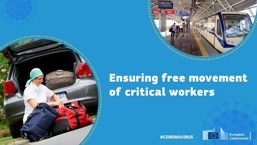 immagine Emergenza Covid-19: linee guida della Commissione europea in materia di libera circolazione 